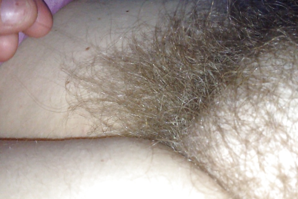 My girls hairy ass, hairy pussy & tittys. #37840426