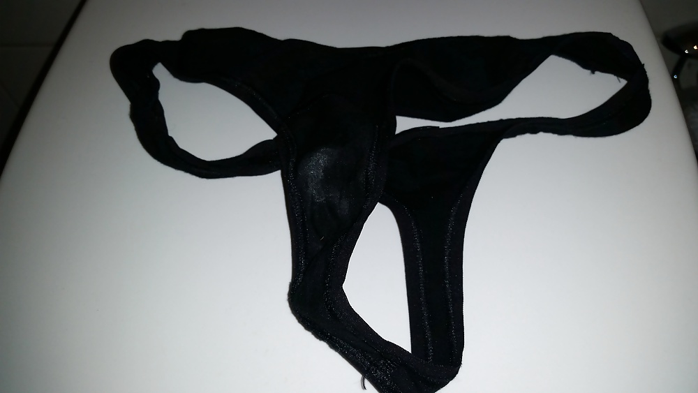 Getragener String Meiner Frau #32640745