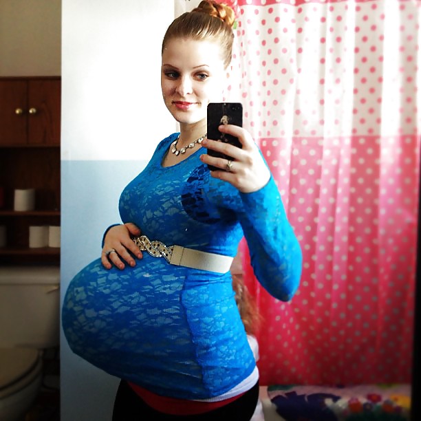 Huge Pregnant Belly 2 #37208814
