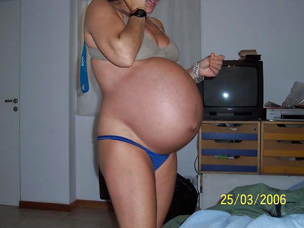 Huge Pregnant Belly 2 #37208858
