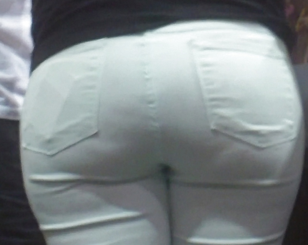 Big juicy teen ass & butt in jeans #32681771