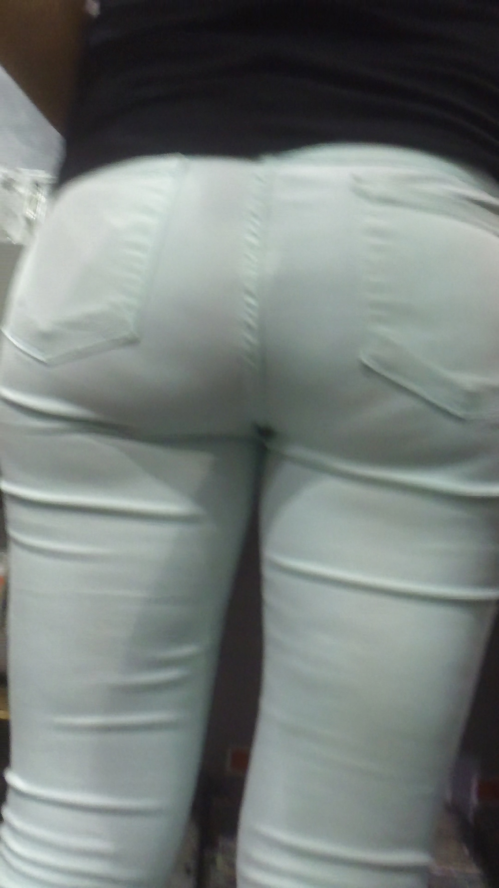 Big juicy teen ass & butt in jeans #32681809