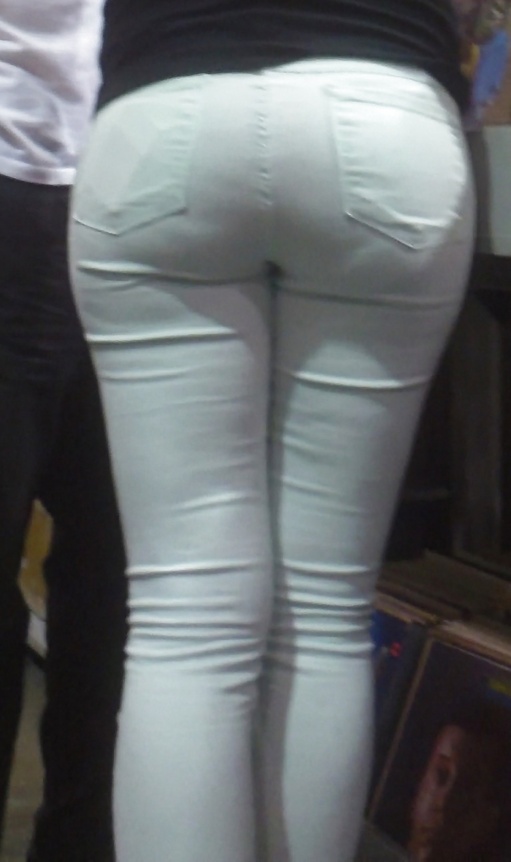 Big juicy teen ass & butt in jeans #32681921