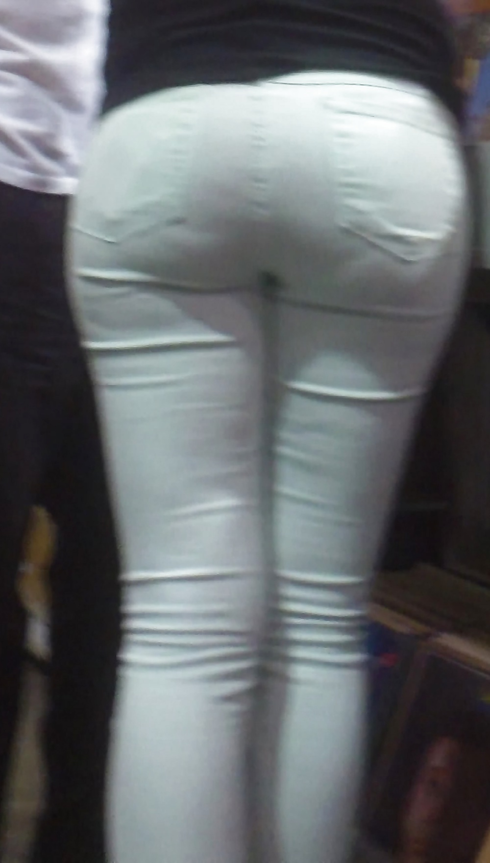 Big juicy teen ass & butt in jeans #32682047