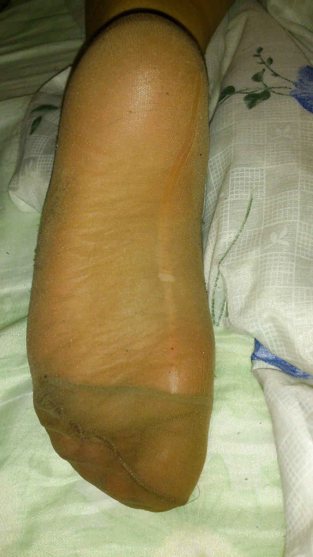 Drunk girlfriend in nylon sock #32681645