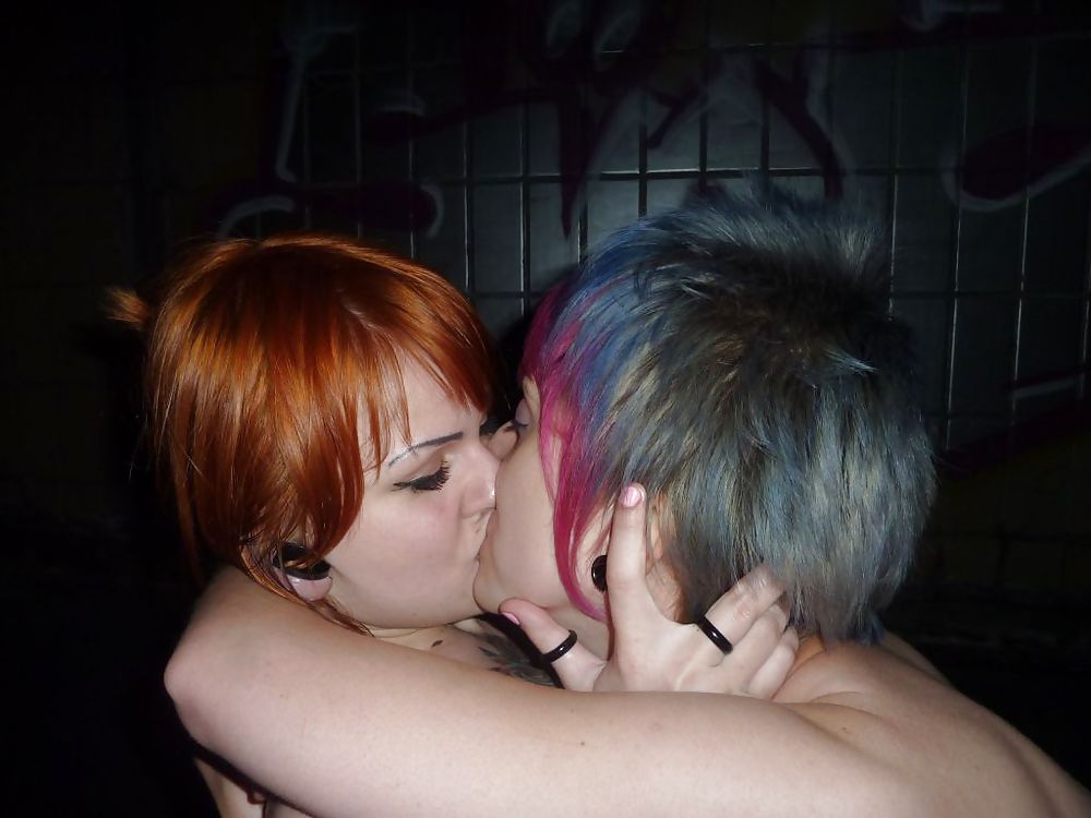 3 emo slags party naked #26148581