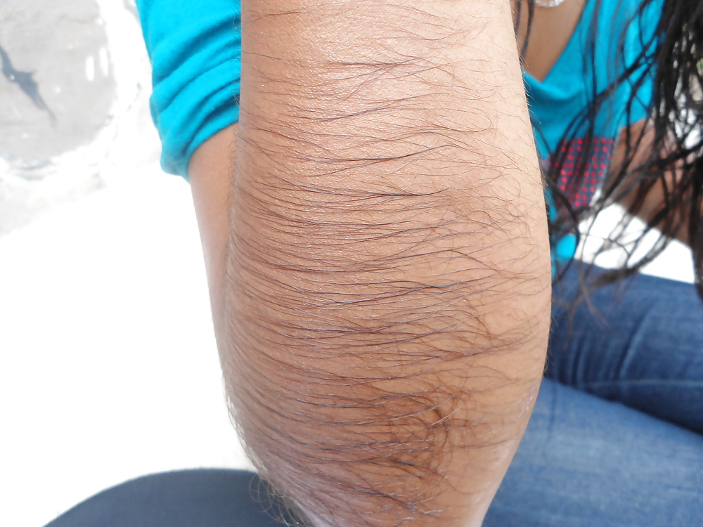 Girl with very hairy arms #23253231
