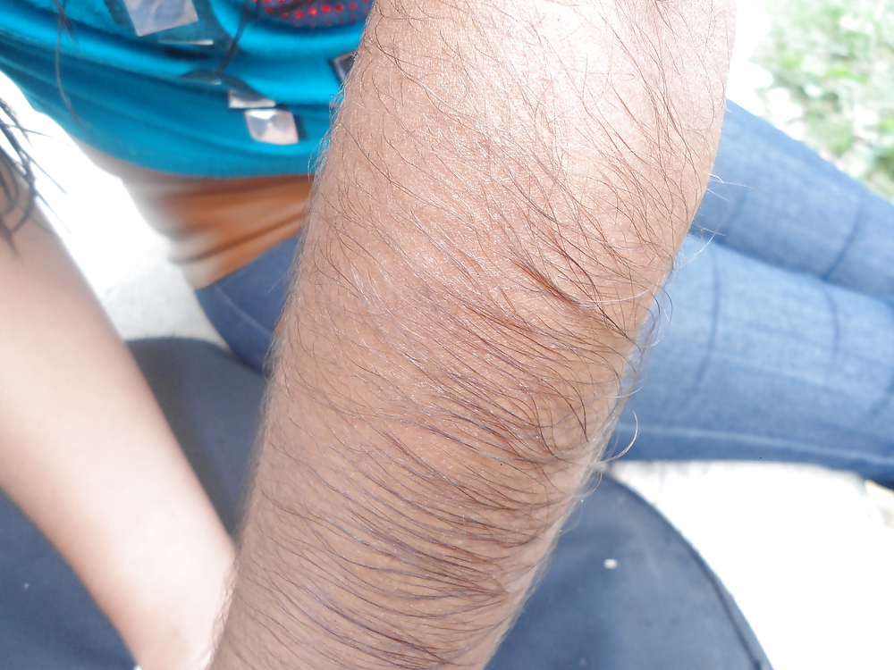 Girl with very hairy arms #23253311
