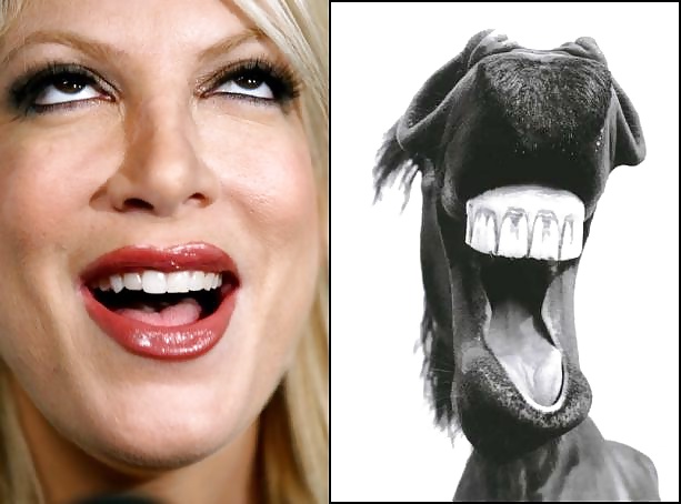 Butterface Tori Spelling closeup #29806293