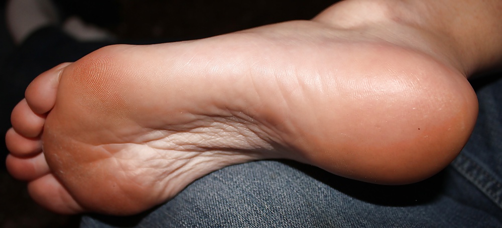 Girlfriend's feet soles #23900982