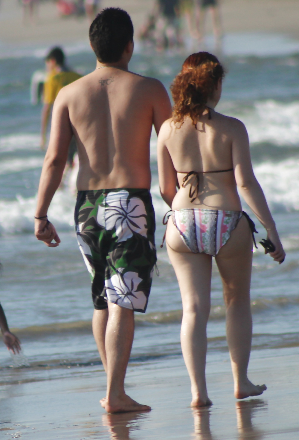 Couple on the beach (voyeur vacation) #35513300