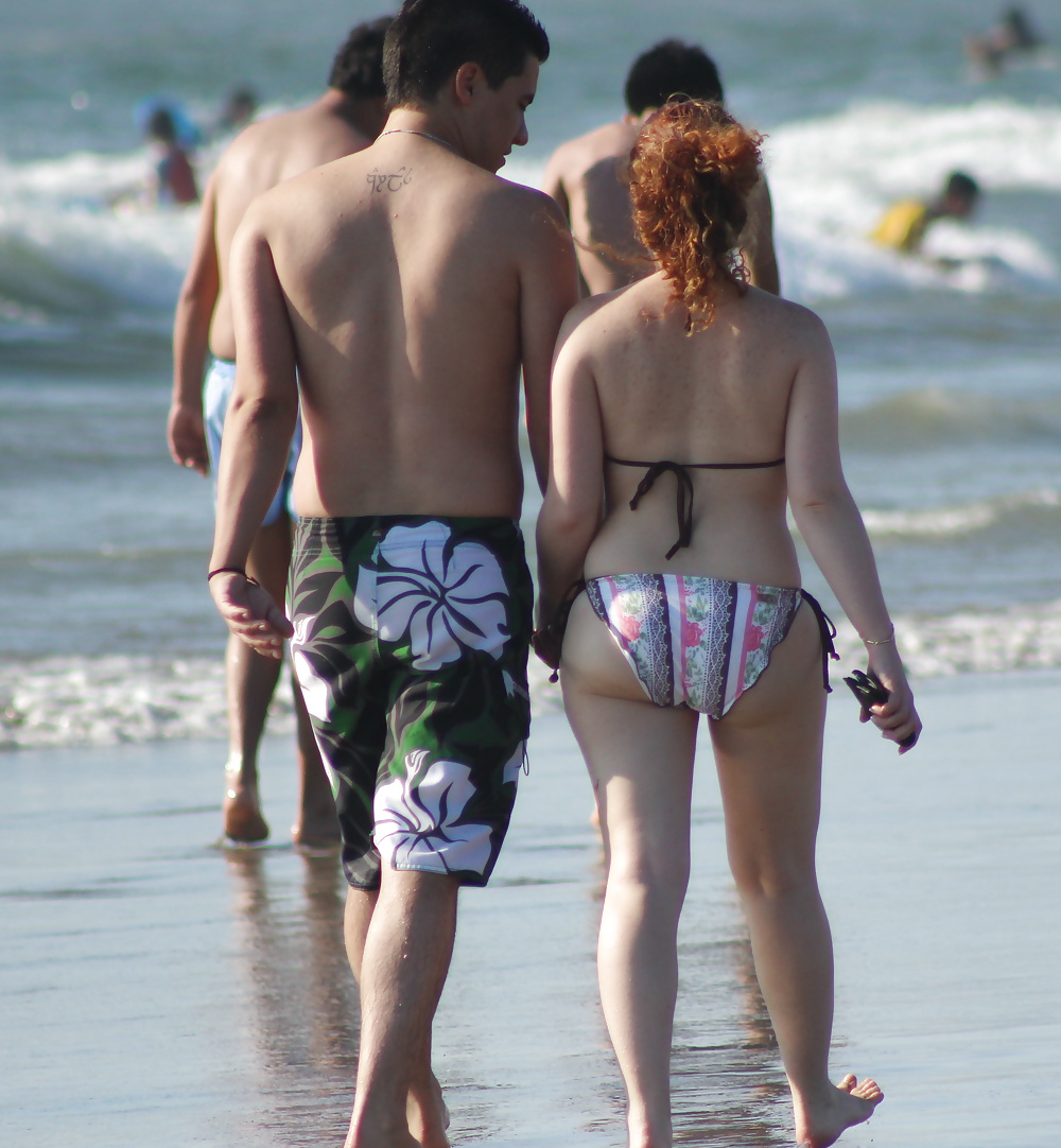 Couple on the beach (voyeur vacation) #35513632