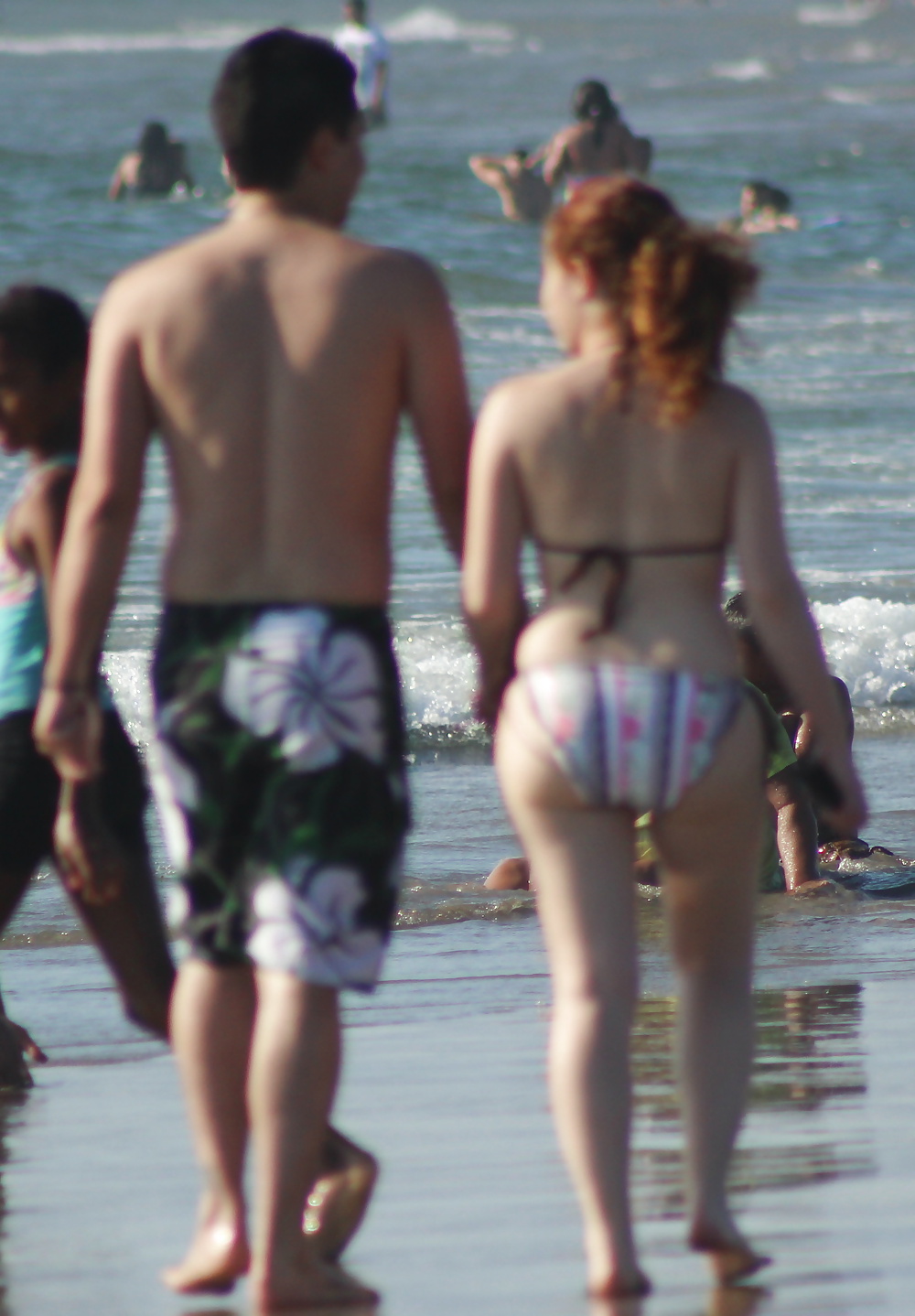Couple on the beach (voyeur vacation) #35513696