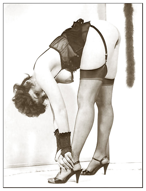 Vintage Ladies In Stockings #33586399