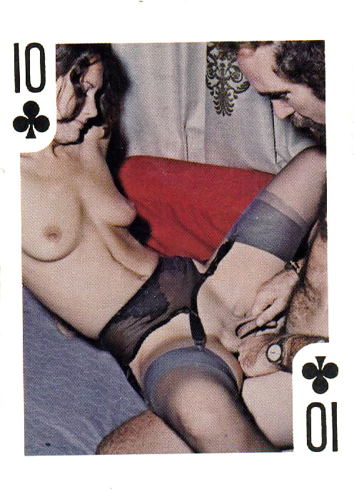 Vintage erotic playing cards (unfortunately incomplete) #35644066