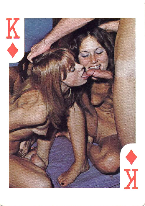Vintage erotic playing cards (unfortunately incomplete) #35644098