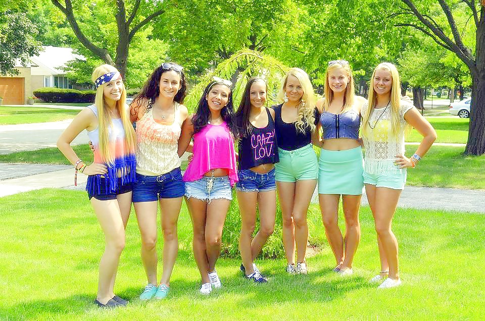 Facebook college girls 14 sorority teens bikini party #26729969