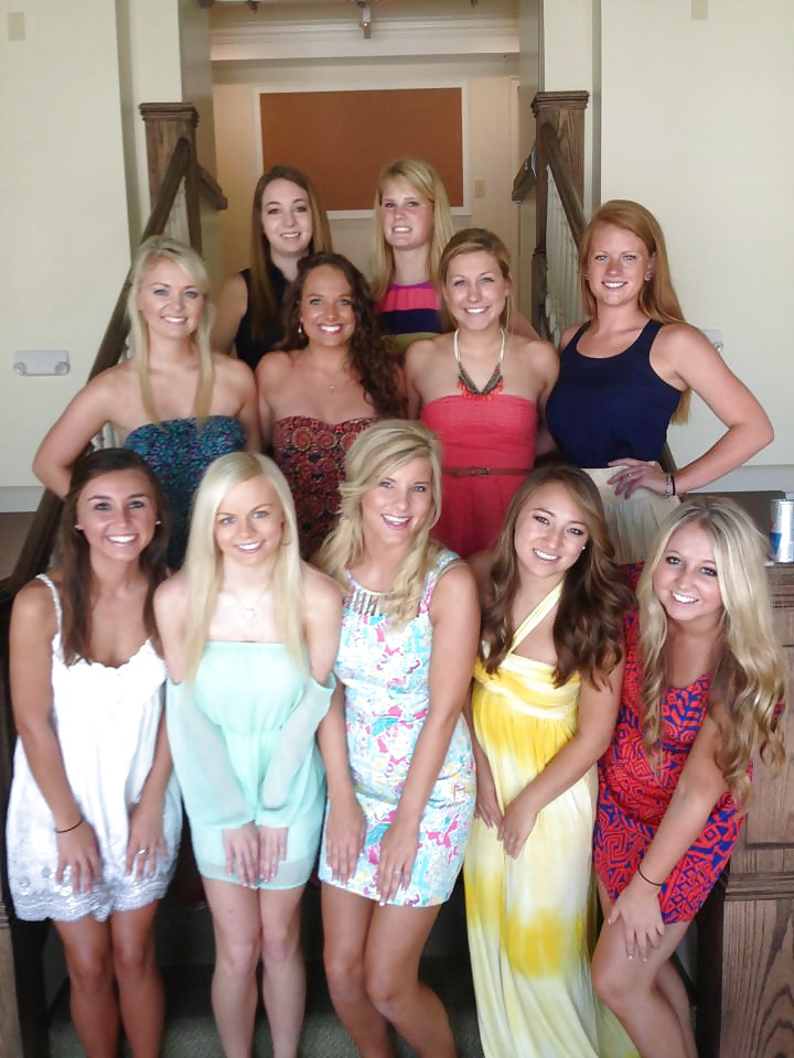 Facebook college girls 14 sorority teens bikini party #26730169