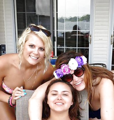 Facebook college girls 14 sorority teens bikini party #26730294