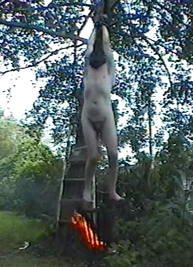 Male slave: labour and torture by fire #35099653