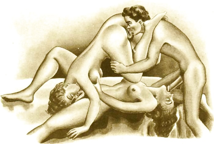 Vintage Erotic Drawings 7 #28502998