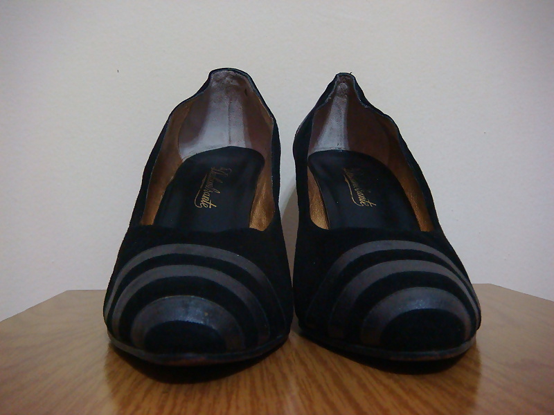 Schwarz Scarpin Atemberaubenden #31678475