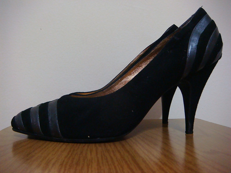 Schwarz Scarpin Atemberaubenden #31678476