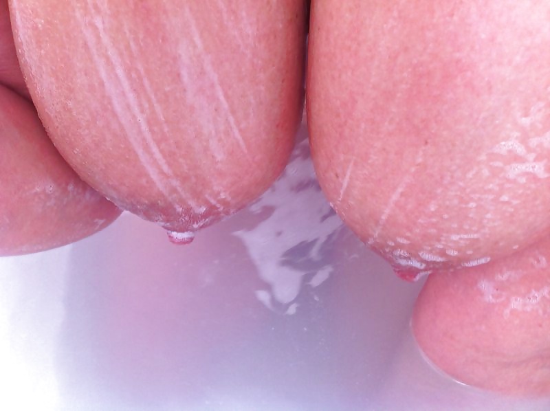Bath time give my tits a good moisterize too #35491587