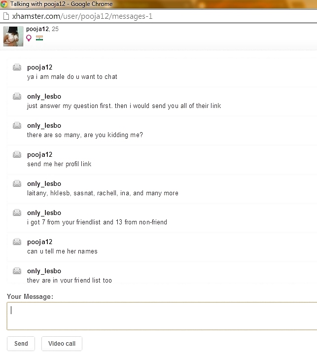 Stupid faker named pooja12 #22949760