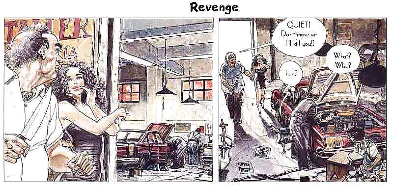 Arte de cómic erótico 20 - venganza
 #38032472