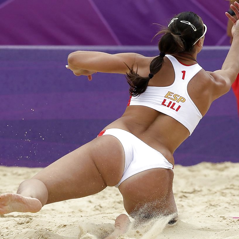 Liliana fernandez jugadora de voleibol de playa con un culo enorme
 #32378425