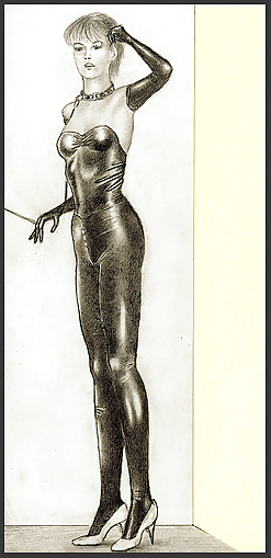 Bizarre B&W Latex Art #39240362