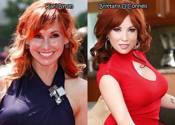 Pornstars and their famous celebs counterparts #24710114
