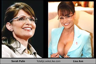 Pornstars and their famous celebs counterparts #24710144