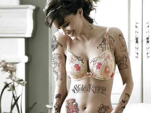 Hot tattooed women #24995711