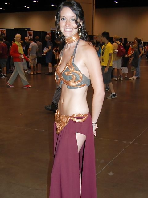 Hot Slave Leia Costplay #24632547