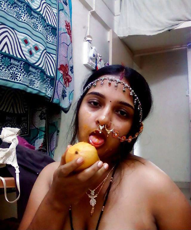 Eating Fruits, Showing My Tits Cunt and Asshole #37376121