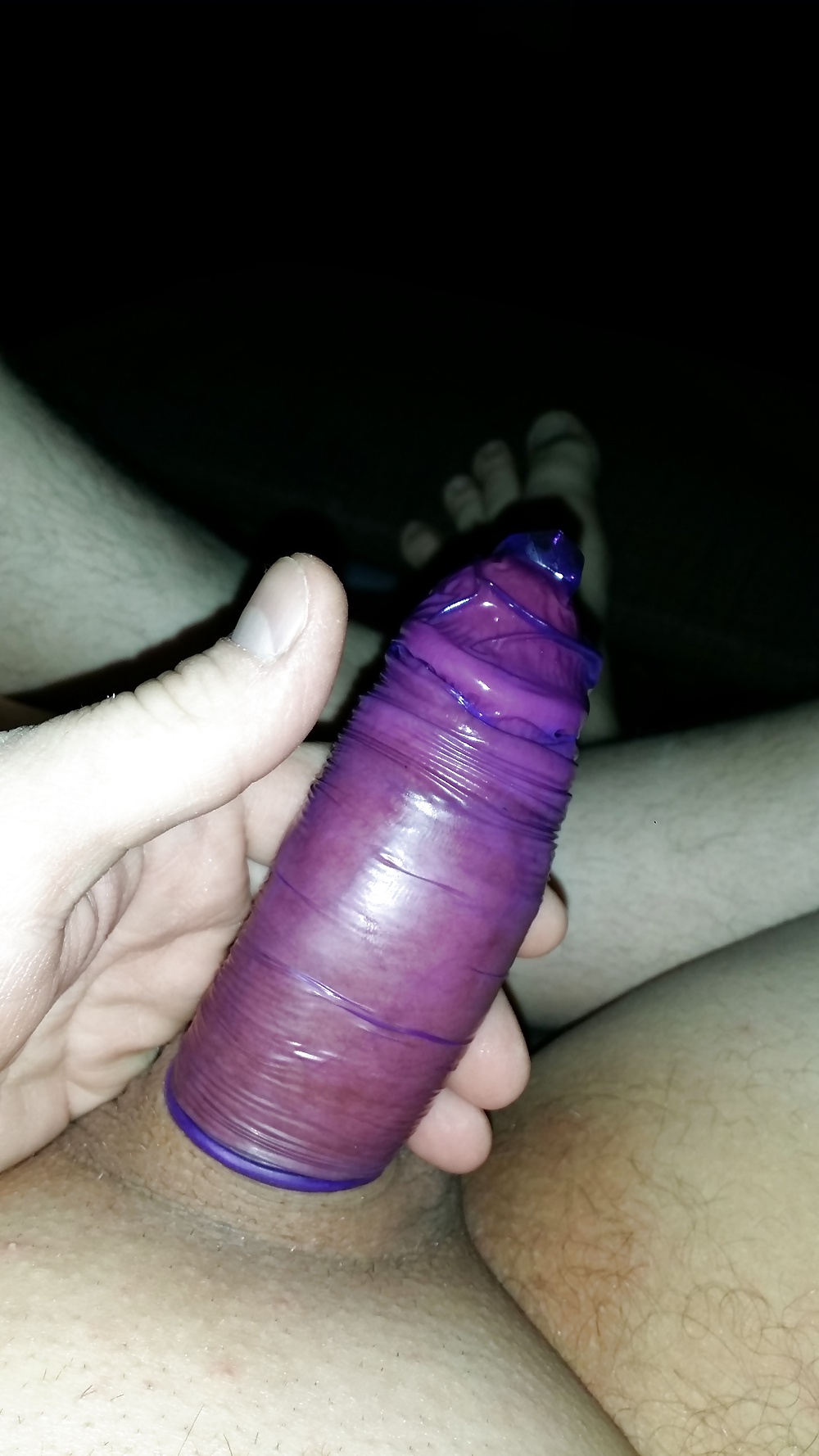 Playing with toys and condom #40713360