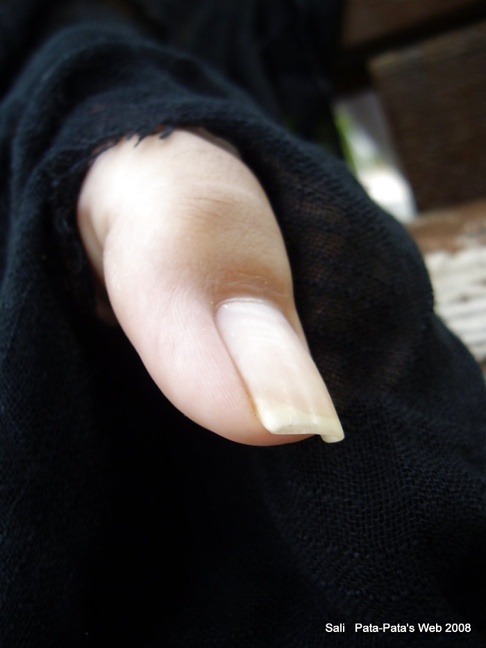 Natural Long Nails and Toenails #38604228