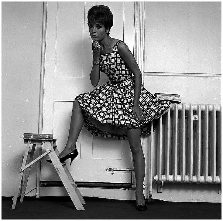 English ladies display legs 1960s #32107354