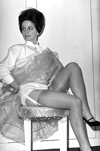 English ladies display legs 1960s #32107364