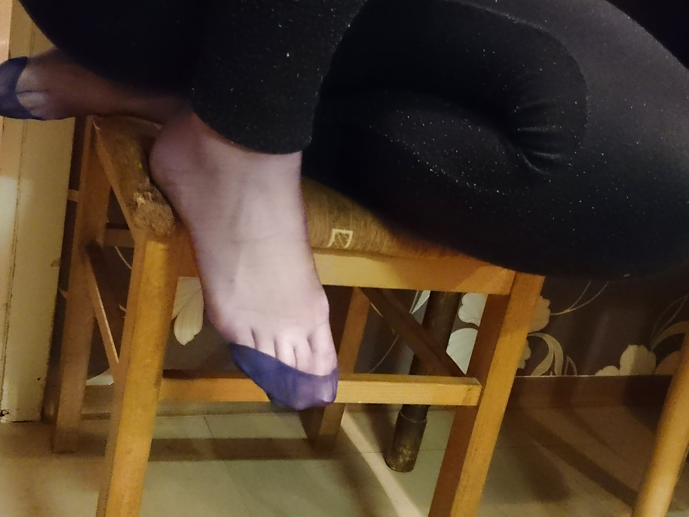 My wife nylon feet #41012991
