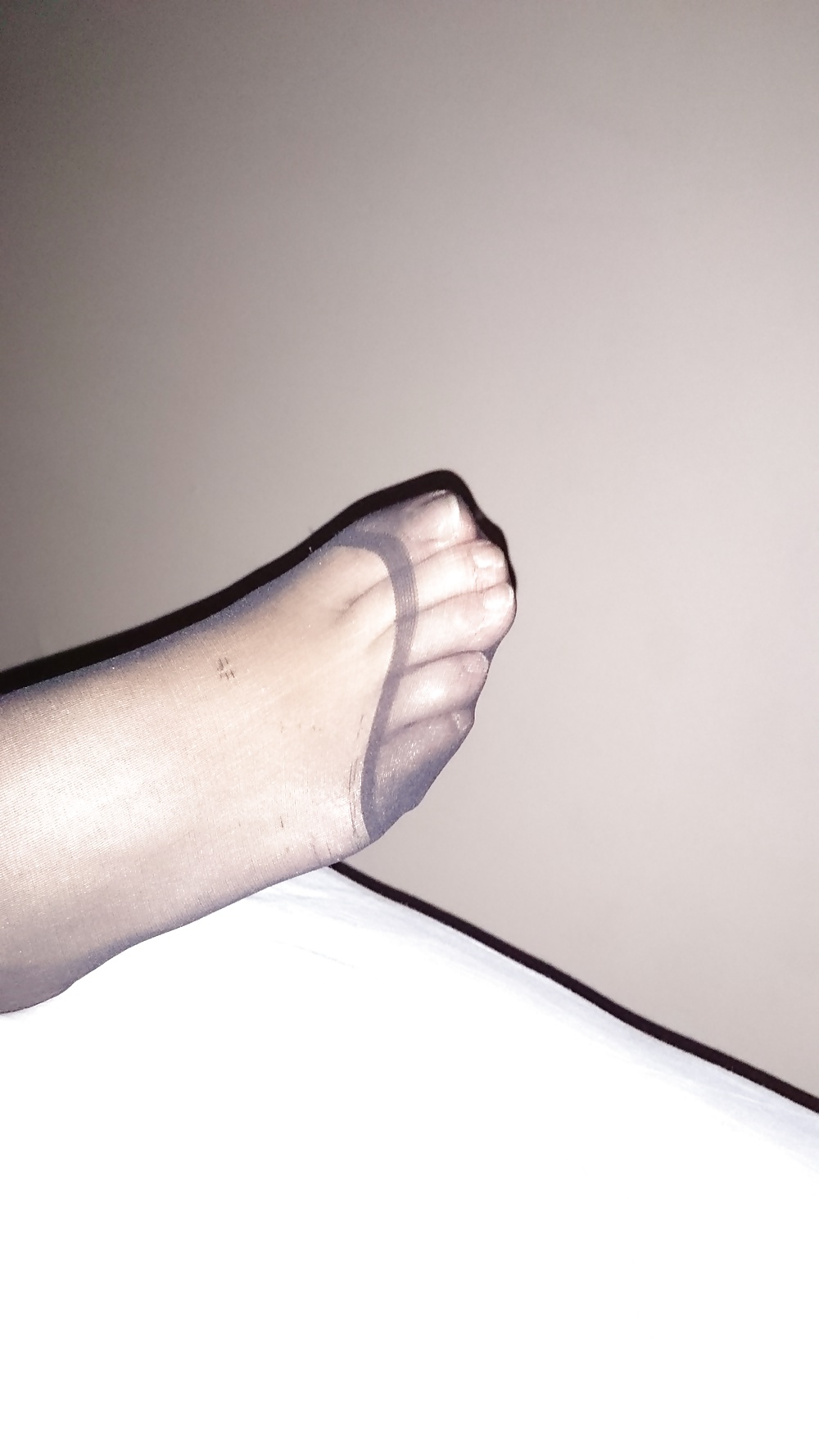 My wife nylon feet #41013089