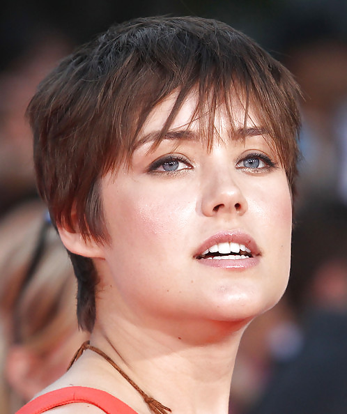 Short hair celebs and sporties #35907607