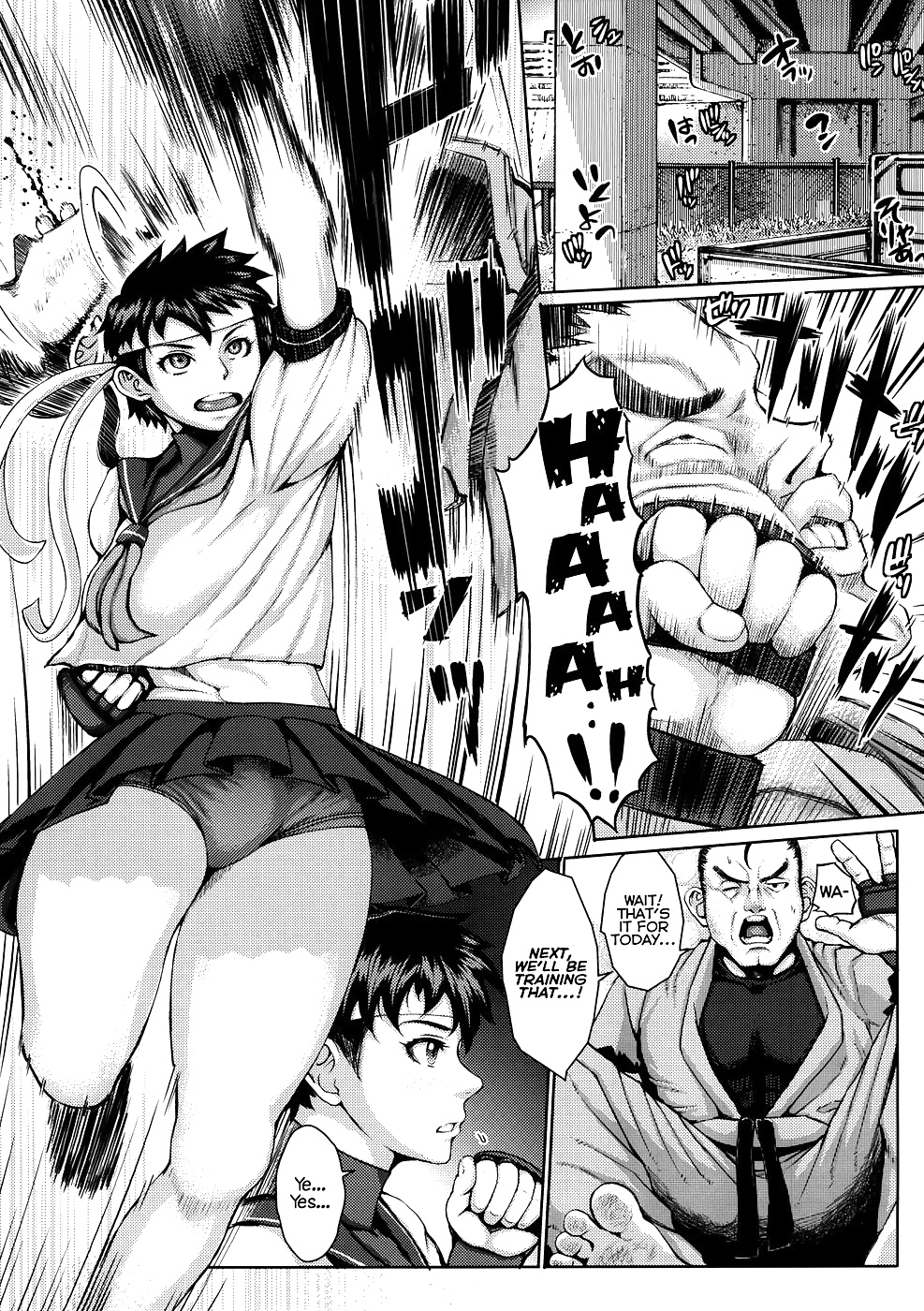 Sakura H mo Ganbaru! - Street Fighter - Hentai Manga #26171736