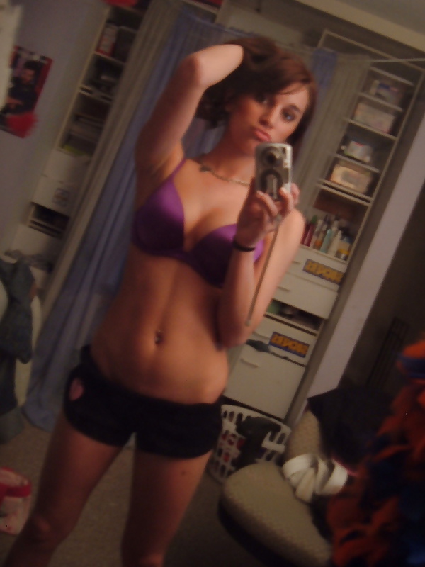 Hot teen strips in mirror #30775613