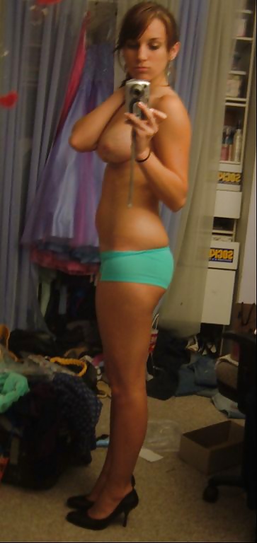 Hot teen strips in mirror #30775670