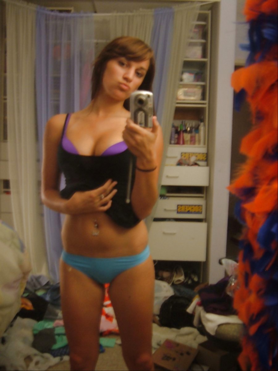 Hot teen strips in mirror #30775706