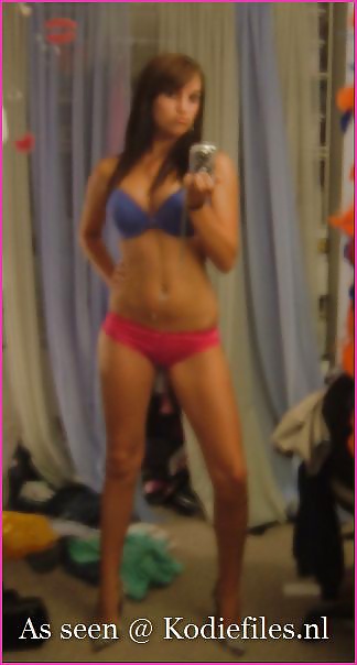 Hot teen strips in mirror #30775770