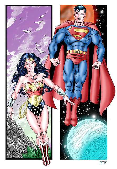 ¡¡¡¡Wonder woman & superman!!!!
 #36472428